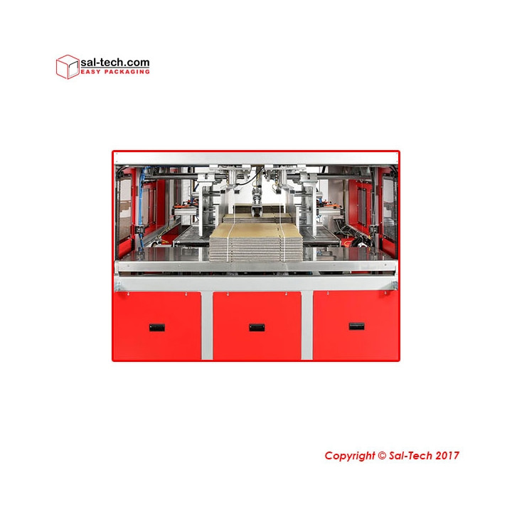 STEP TP CIL Transcorrliner Corrugated Industry Inline Strapping Machine